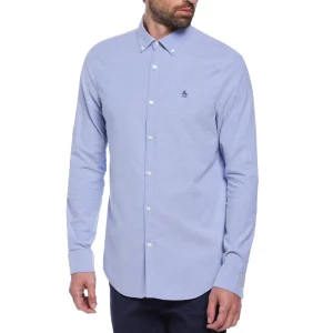 Original Penguin EcoVero Oxford Stretch Long Sleeve Shirt