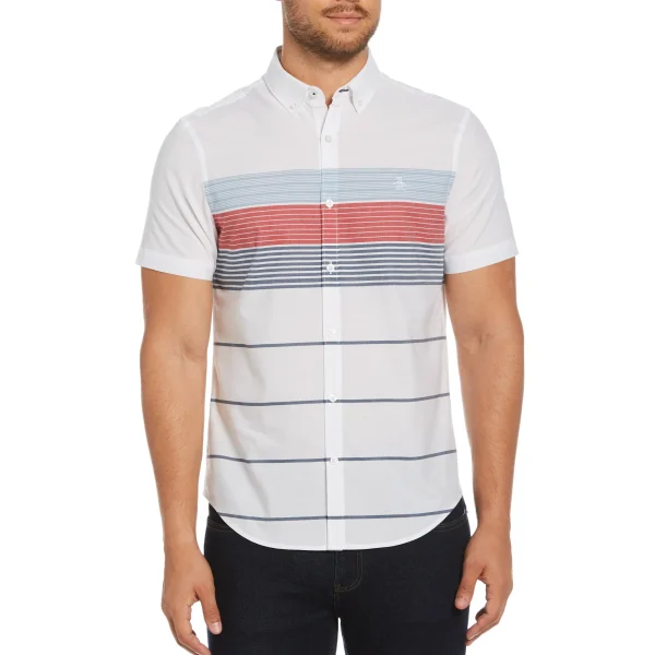 Original Penguin Engineered Multi Stripe Shirt