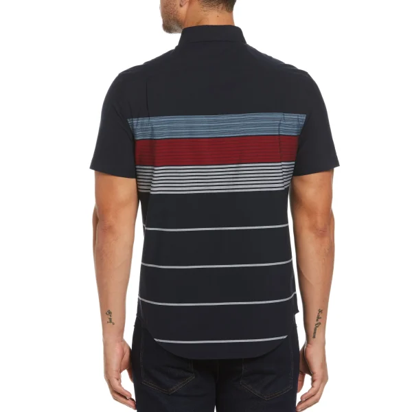 Original Penguin Engineered Multi Stripe Shirt