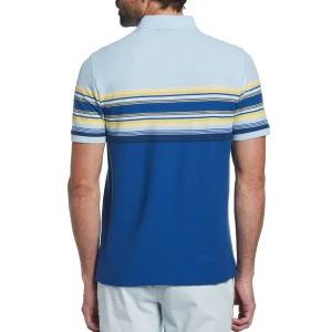 Original Penguin Engineered Stripe Pique Polo