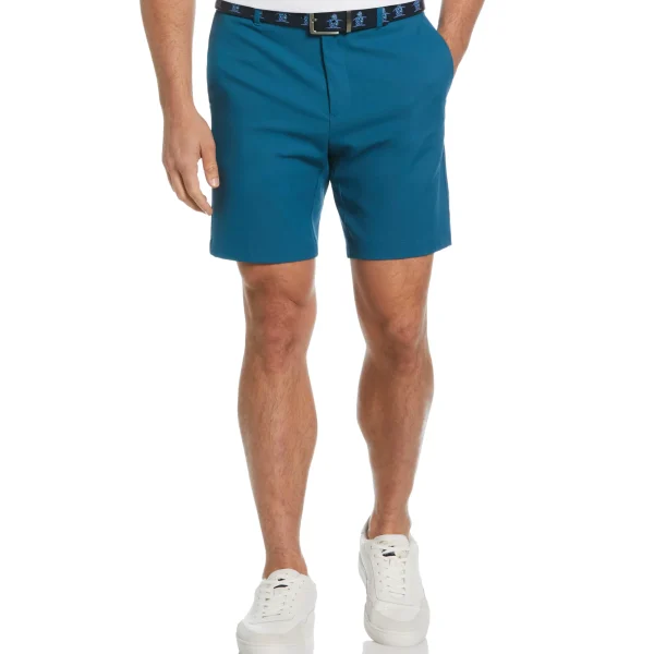 Original Penguin Flat Front Solid Golf Shorts