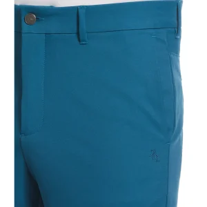 Original Penguin Flat Front Solid Golf Shorts