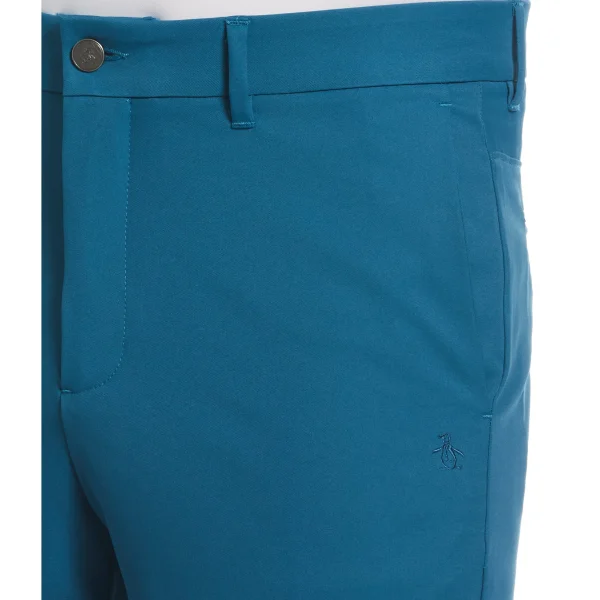 Original Penguin Flat Front Solid Golf Shorts