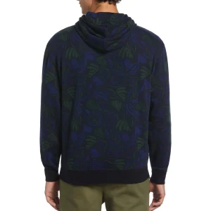 Original Penguin Floral Fleece Hoodie