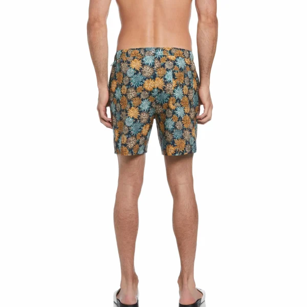 Original Penguin Floral Print Swim Short