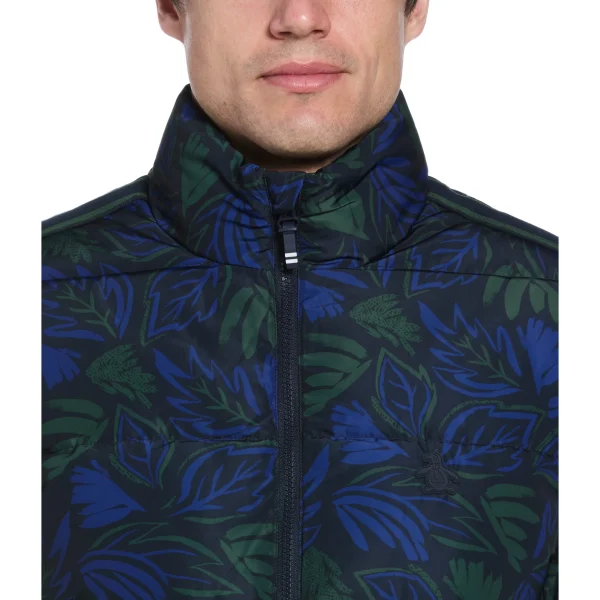 Original Penguin Floral Puffer Jacket