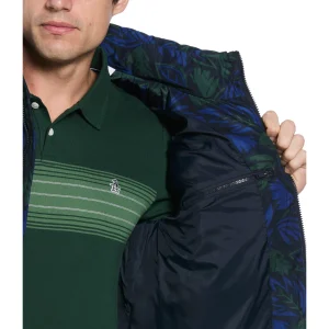 Original Penguin Floral Puffer Jacket