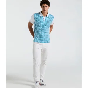 Original Penguin Geo Jacquard Front Polo