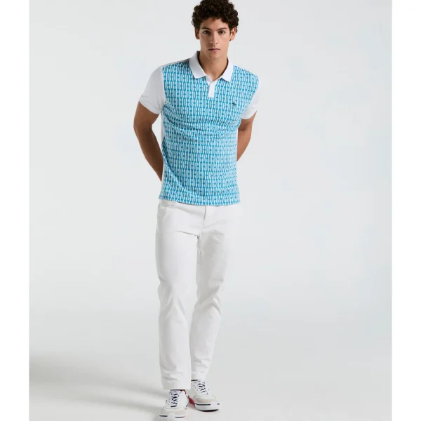 Original Penguin Geo Jacquard Front Polo