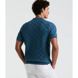 Original Penguin Jacquard Johnny Collar Sweater Polo