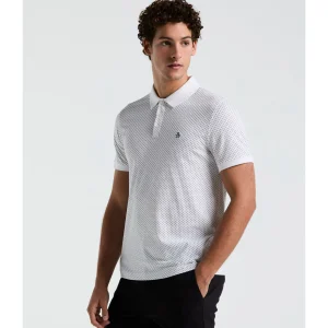 Original Penguin Jersey All-Over Diamond Ditsy Print Polo