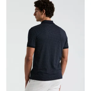 Original Penguin Jersey All-Over Diamond Ditsy Print Polo