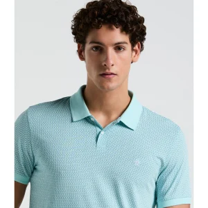 Original Penguin Jersey All-Over Ditsy Print Polo