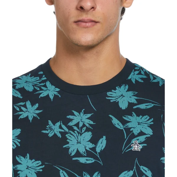 Original Penguin Jersey All-over Floral Tee