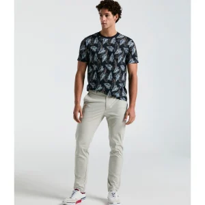 Original Penguin Jersey All-Over Leaves Print Tee