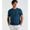 Original Penguin Jersey All-Over Palm Leaf Print Tee