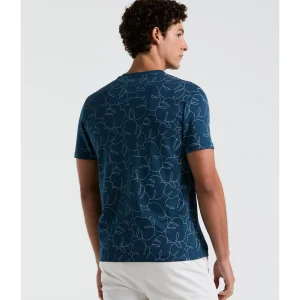 Original Penguin Jersey All-Over Palm Leaf Print Tee