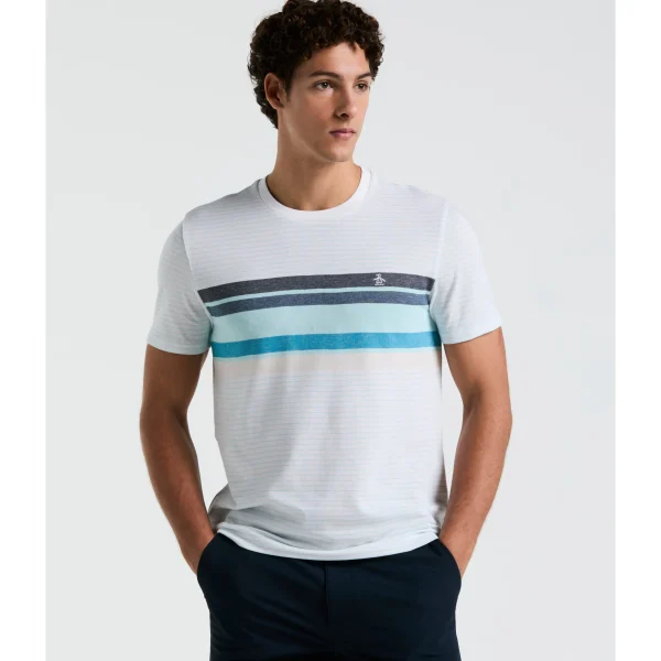 Original Penguin Jersey All-Over Stripe Tee