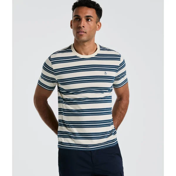 Original Penguin Jersey All-Over Stripe Tee