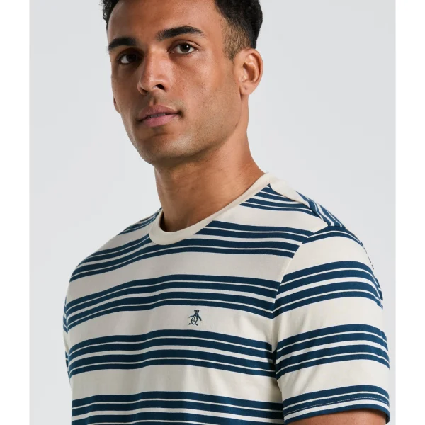 Original Penguin Jersey All-Over Stripe Tee