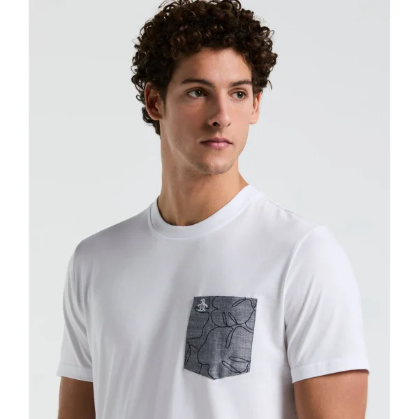 Original Penguin Jersey Palm Pocket Tee