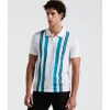 Original Penguin Jersey Vertical Stripe Polo