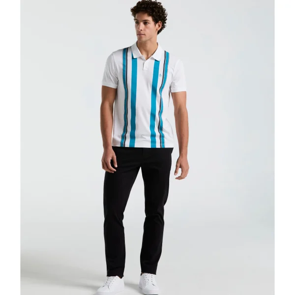 Original Penguin Jersey Vertical Stripe Polo