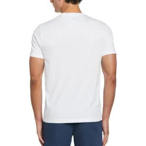 Original Penguin Jersey Woven Pocket Island Tee