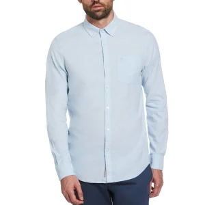 Original Penguin Linen Blend Shirt