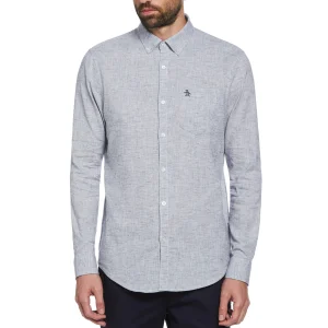 Original Penguin Linen Blend Shirt