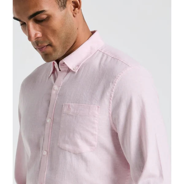 Original Penguin Linen Blend Shirt