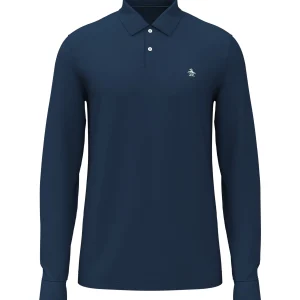 Original Penguin Long Sleeve Pique Polo