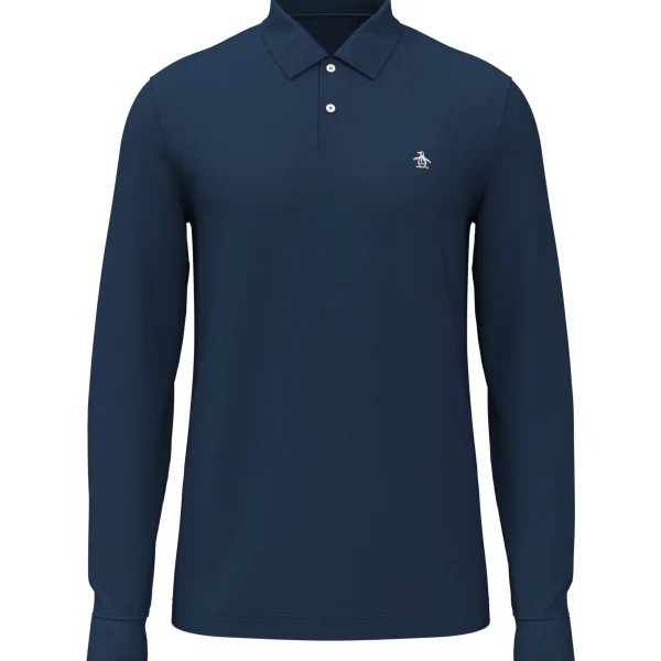 Original Penguin Long Sleeve Pique Polo