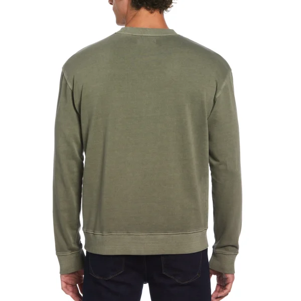 Original Penguin Loop Back Terry Sweatshirt