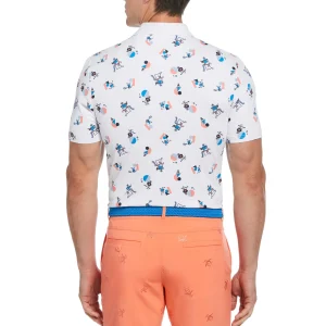 Original Penguin Memphis Pete Print Golf Polo