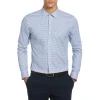 Original Penguin Micro Check Print Dress Shirt