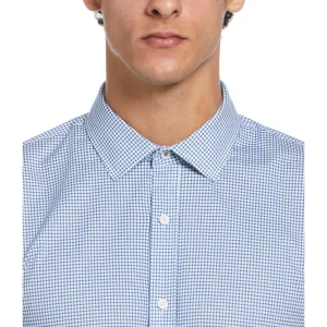 Original Penguin Micro Check Print Dress Shirt