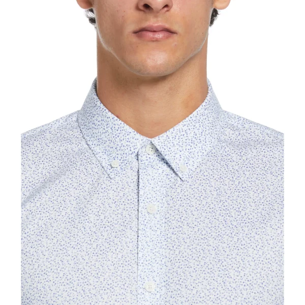 Original Penguin Micro Floral Print Dress Shirt