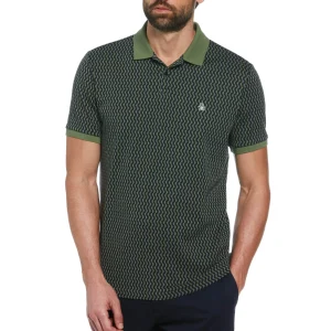 Original Penguin Mini Geo Print Polo