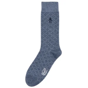 Original Penguin Munley Grid Dress Sock