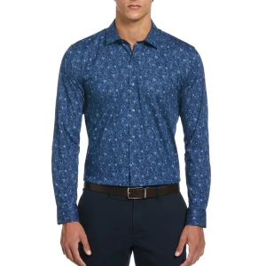 Original Penguin Night Floral Print Dress Shirt