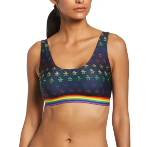 Women Original Penguin OPG Pride Bikini Top