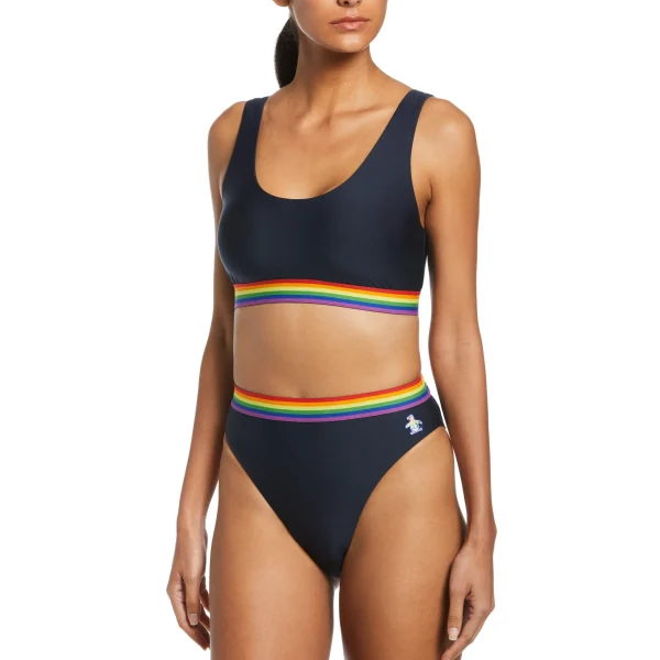 Women Original Penguin OPG Pride Bikini Top