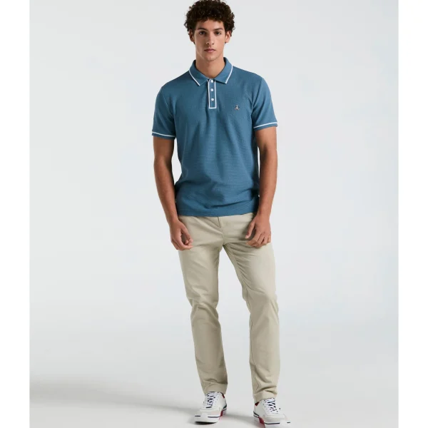 Original Penguin Organic Cotton Bentley Mesh Polo