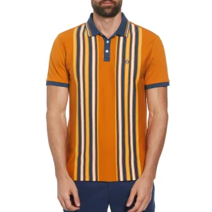 Original Penguin Organic Cotton Bowling Stripe Polo