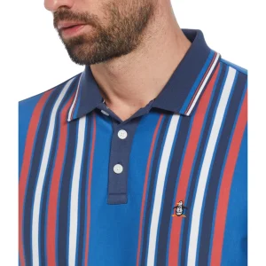 Original Penguin Organic Cotton Bowling Stripe Polo