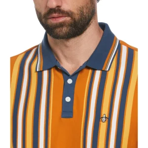 Original Penguin Organic Cotton Bowling Stripe Polo