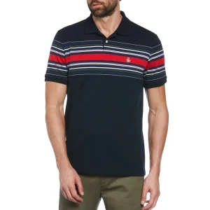 Original Penguin Organic Cotton Chest Stripe Polo