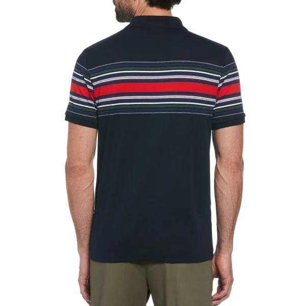 Original Penguin Organic Cotton Chest Stripe Polo