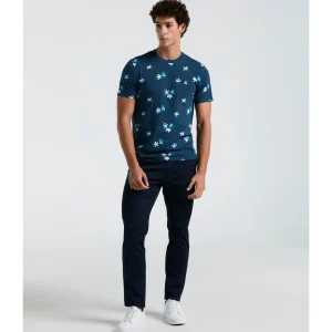 Original Penguin Organic Cotton Floral Print Tee